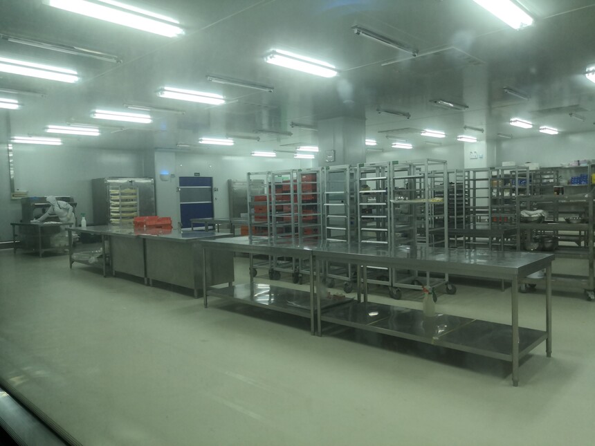 安徽仟吉食品生产车间净化工程